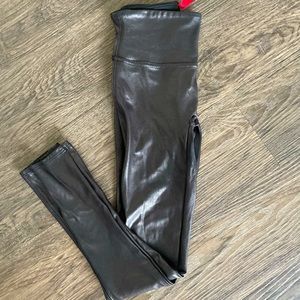 Spanx Faux Leather NWOT
